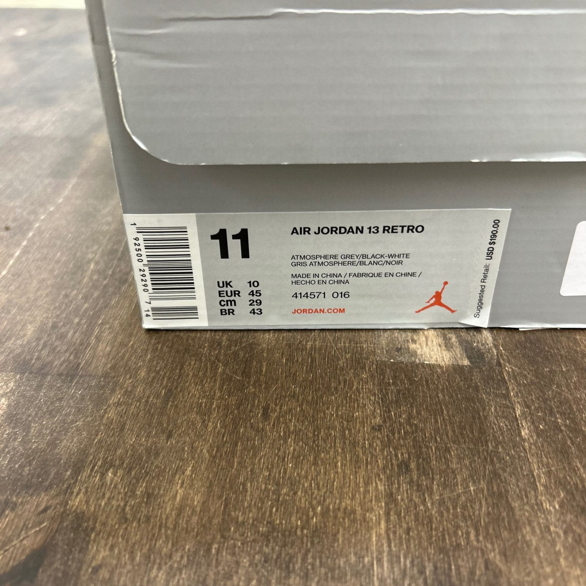 Jordan 13 Retro Atmosphere Grey - Image 6