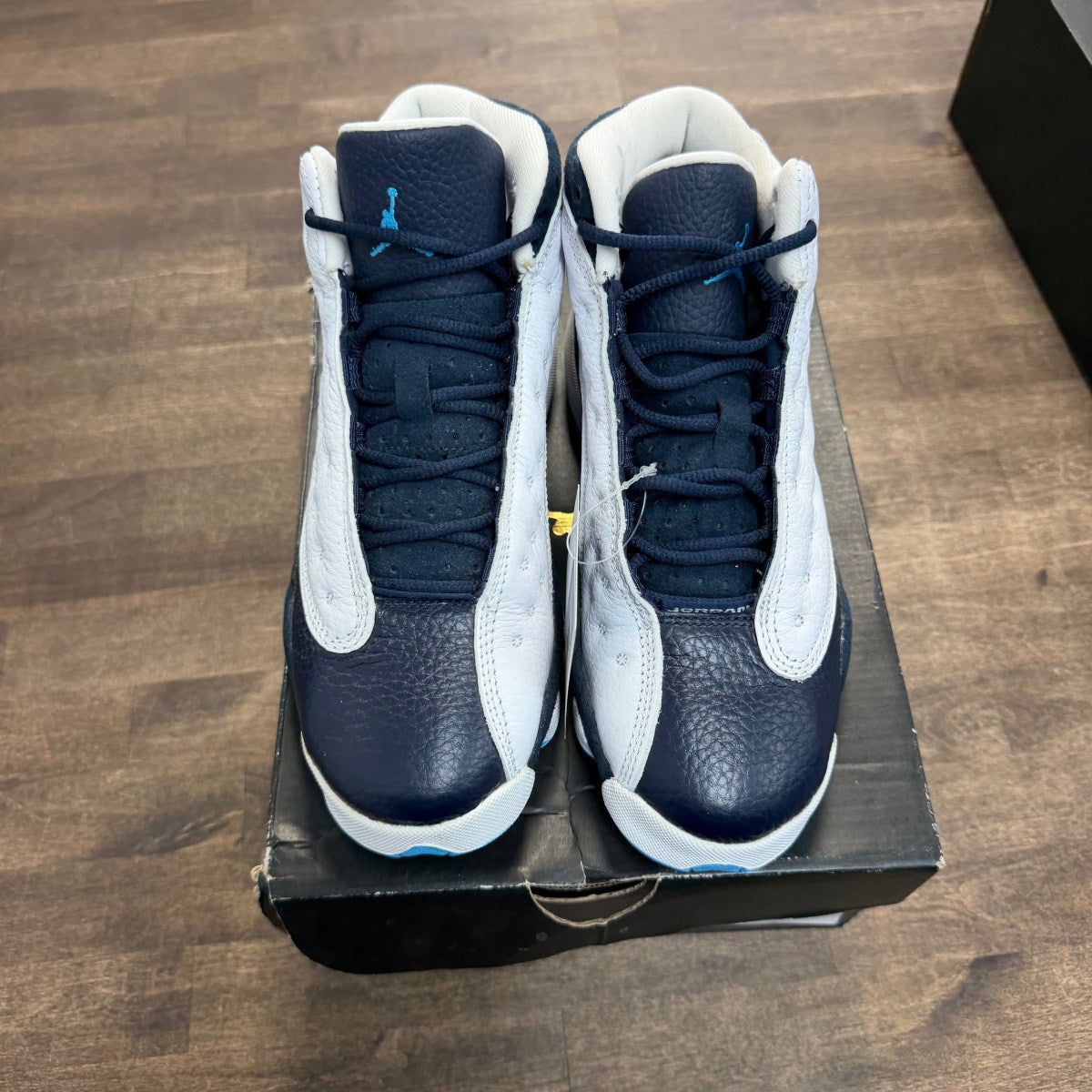 Jordan 13 Retro White Obsidian Powder Blue (GS) - Image 2