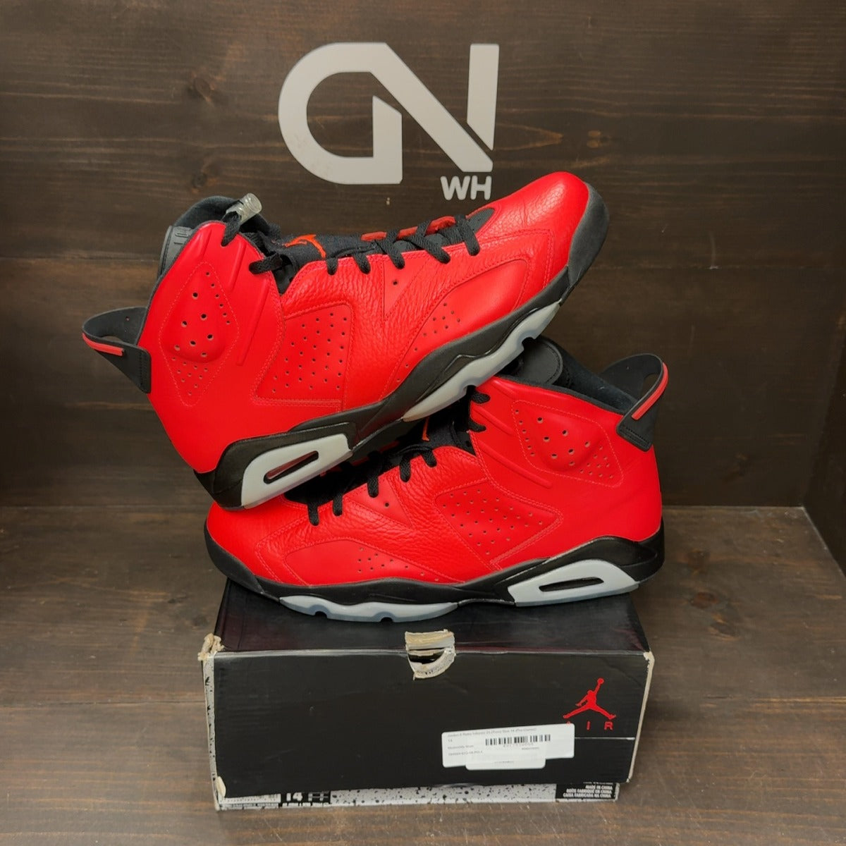 Jordan 6 Retro Infrared 23 (Toro) - Image 1