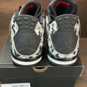 Jordan 4 Retro Tattoo (2018) Size 12 (Pre-Owned) - aux