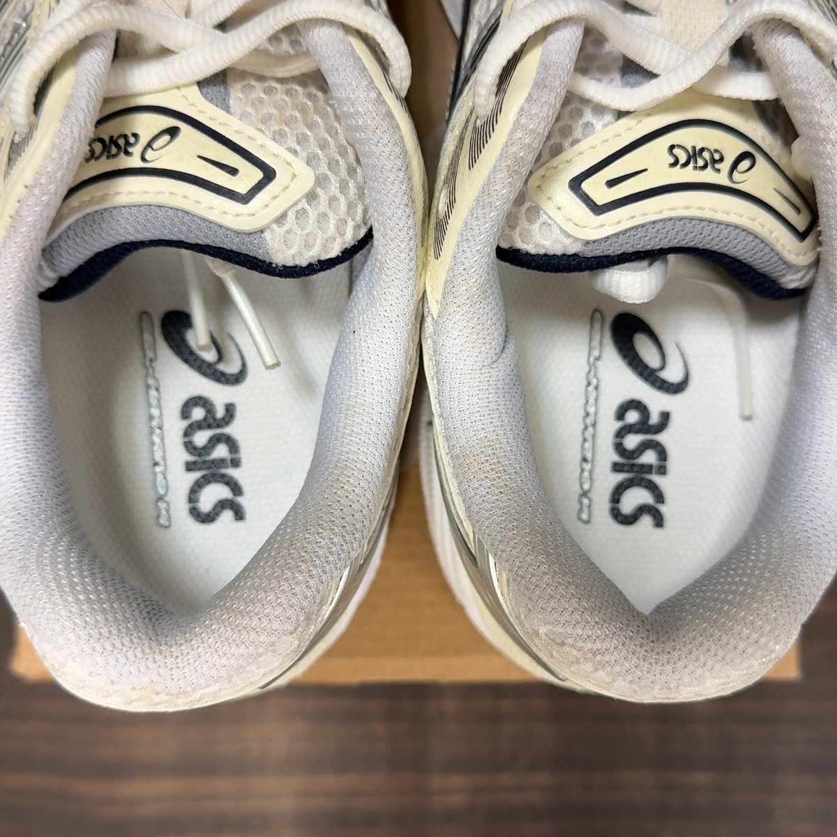 ASICS Gel-Kayano 14 White Midnight (Women's) Size 6.5W (Pre-Owned) - aux