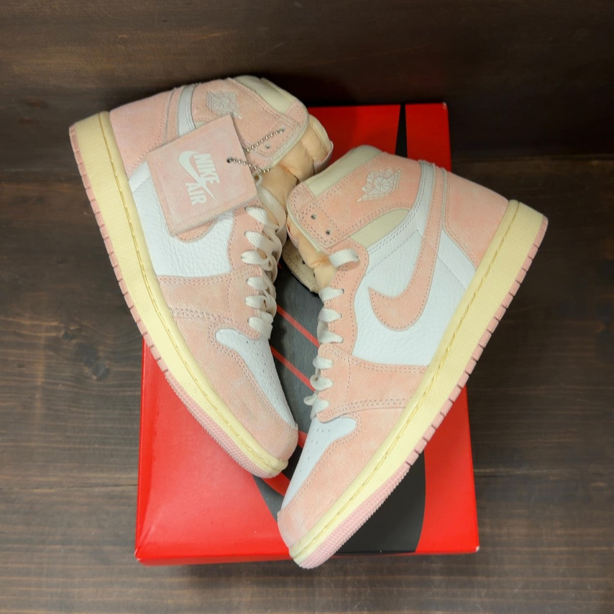Jordan 1 Retro High OG Washed Pink (Women's) - Image 2