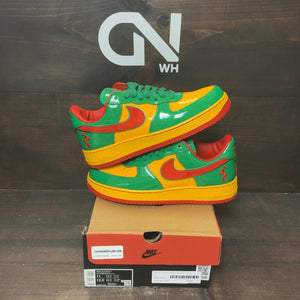 Nike Air Force 1 Low Lil Yachty Concrete Boys Lucky Green Size 11 (Pre-Owned) - front
