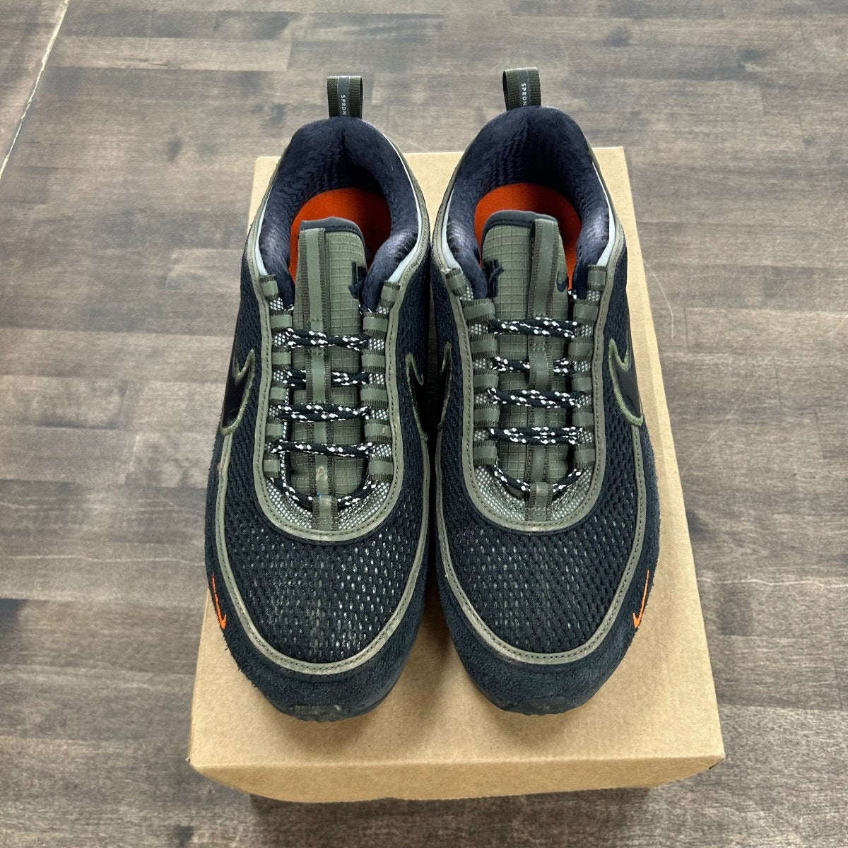 Nike Air Zoom Spiridon Undefeated Cargo Khaki Size 7.5 (Pre-Owned) - Image 2
