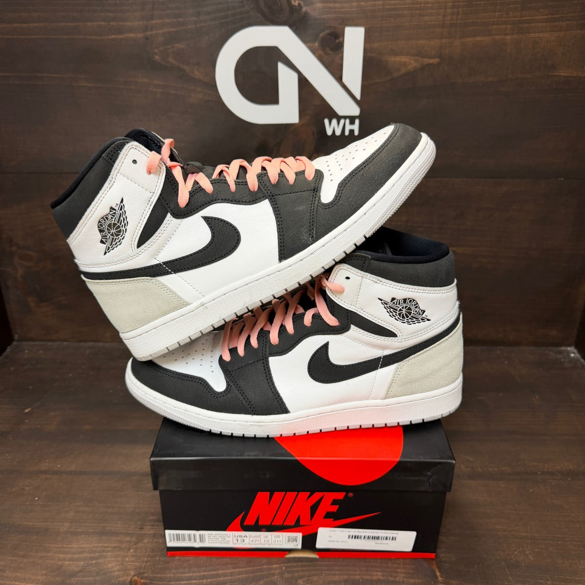 Jordan 1 Retro High OG Bleached Coral - Image 1
