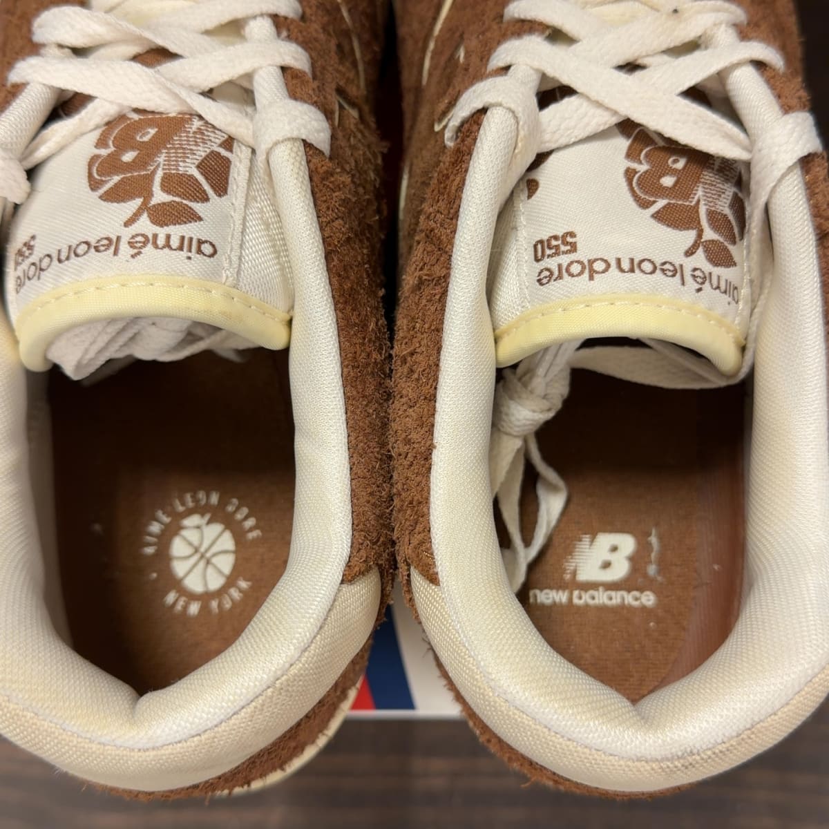 New Balance 550 Aime Leon Dore Brown Suede Size 11 (Pre-Owned) - aux