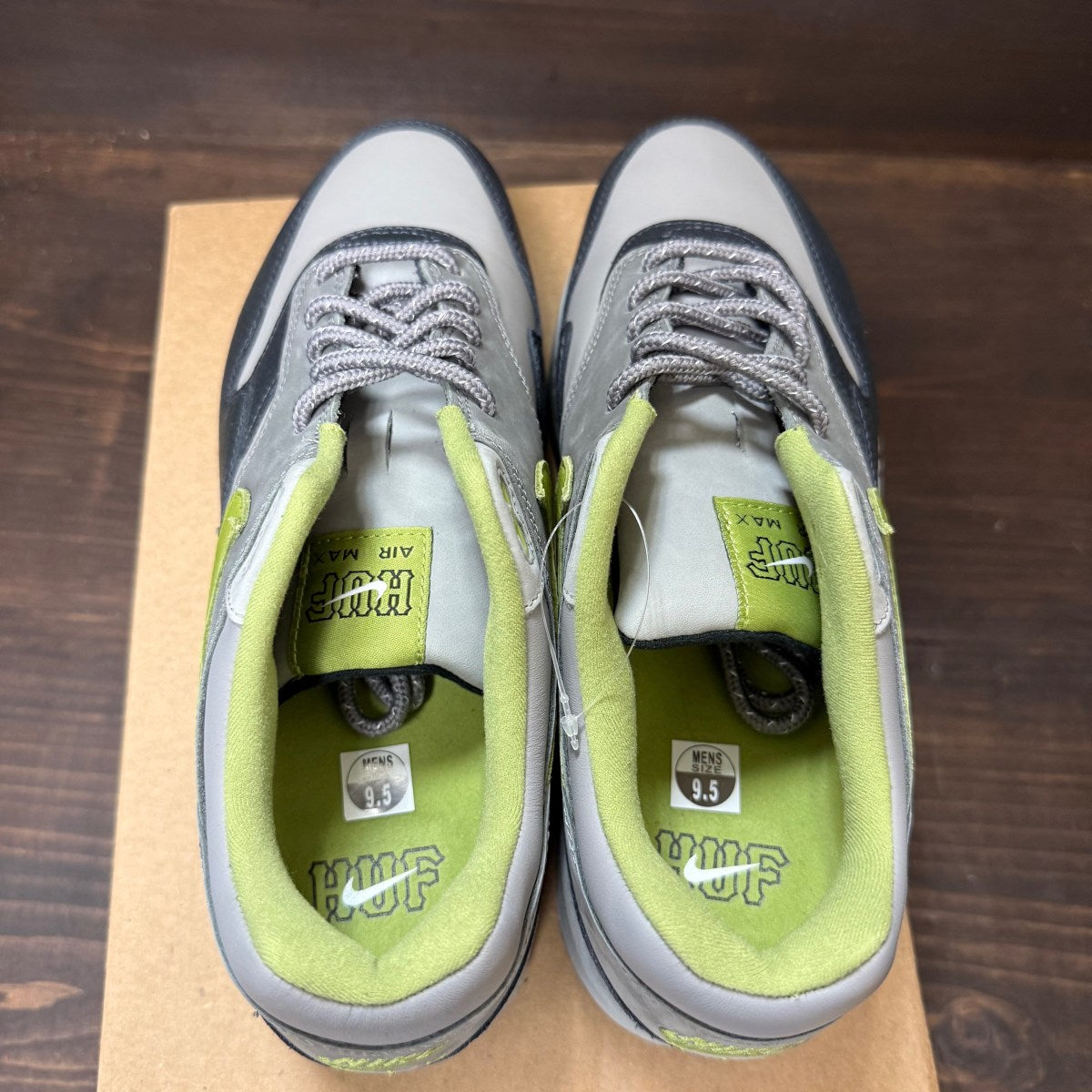 Nike Air Max 1 SP HUF Pear Green (2024) Size 9.5 (Pre-Owned) - Image 4
