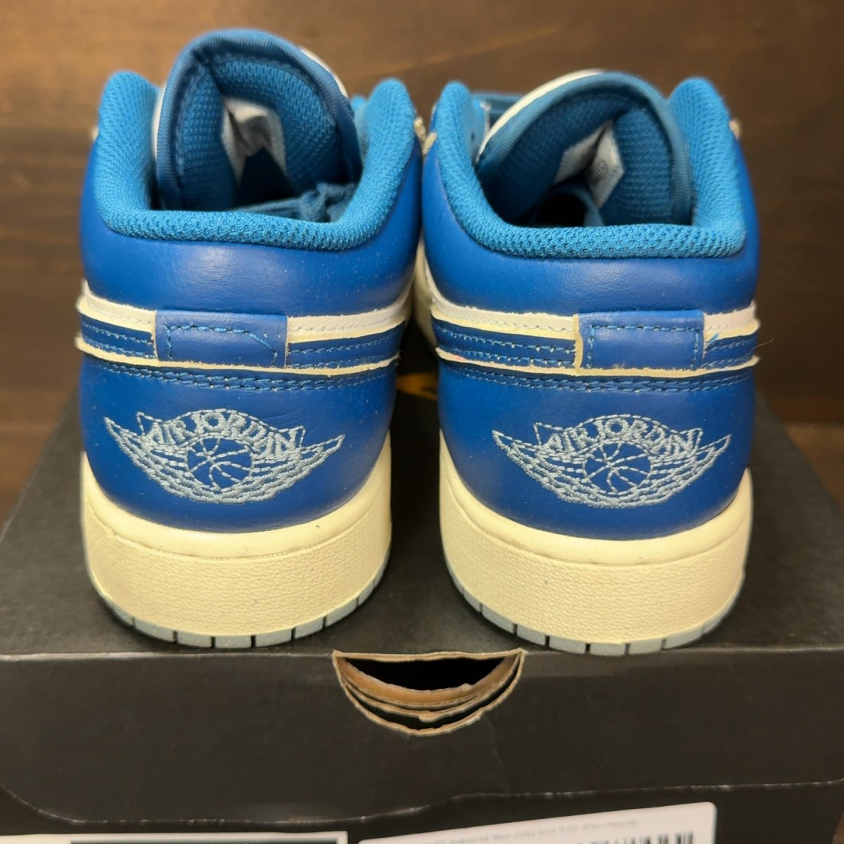 Jordan 1 Low SE Industrial Blue (GS) Size 5.5Y (Pre-Owned) - aux