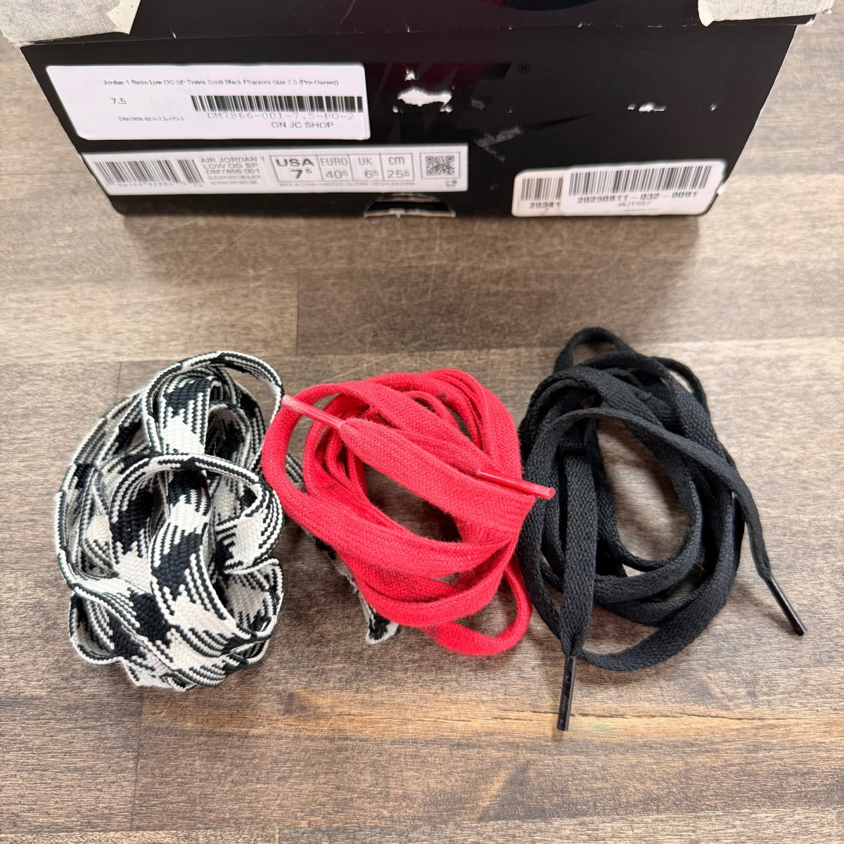 Jordan 1 Retro Low OG SP Travis Scott Black Phantom - Image 7