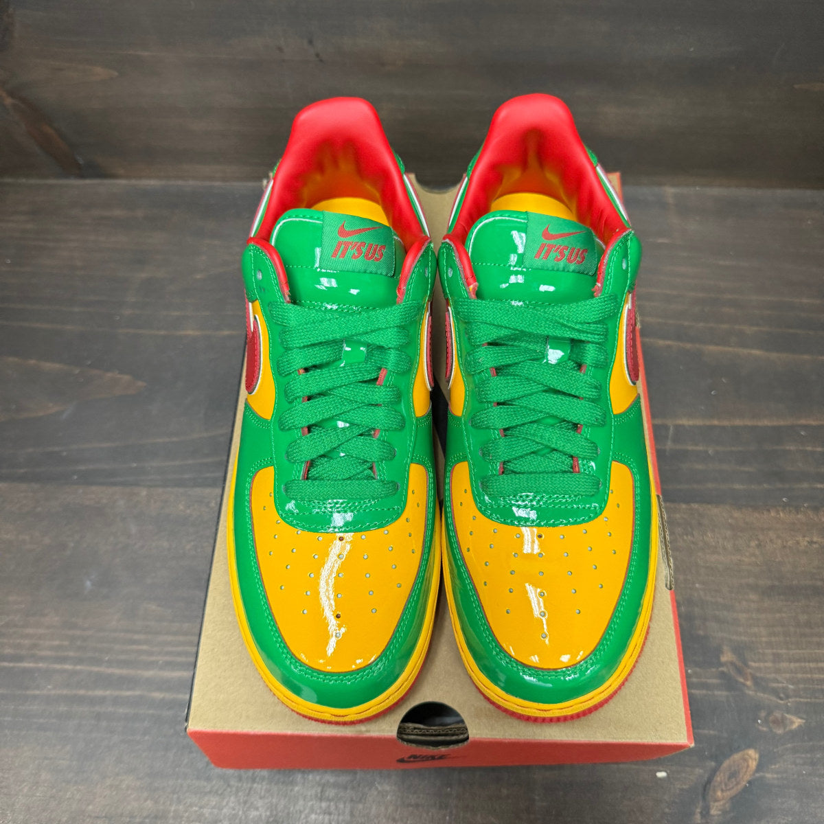 Nike Air Force 1 Low Lil Yachty Concrete Boys Lucky Green - Image 3