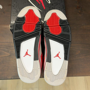Jordan 4 Retro Red Cement Size 10 (Pre-Owned) - aux