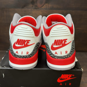 Jordan 3 Retro Fire Red (2022) Size 12 (Pre-Owned) - aux