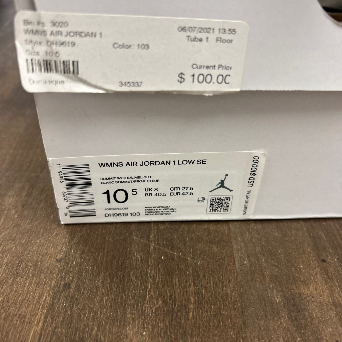 Jordan 1 Low Limelight (Women's) - Image 6