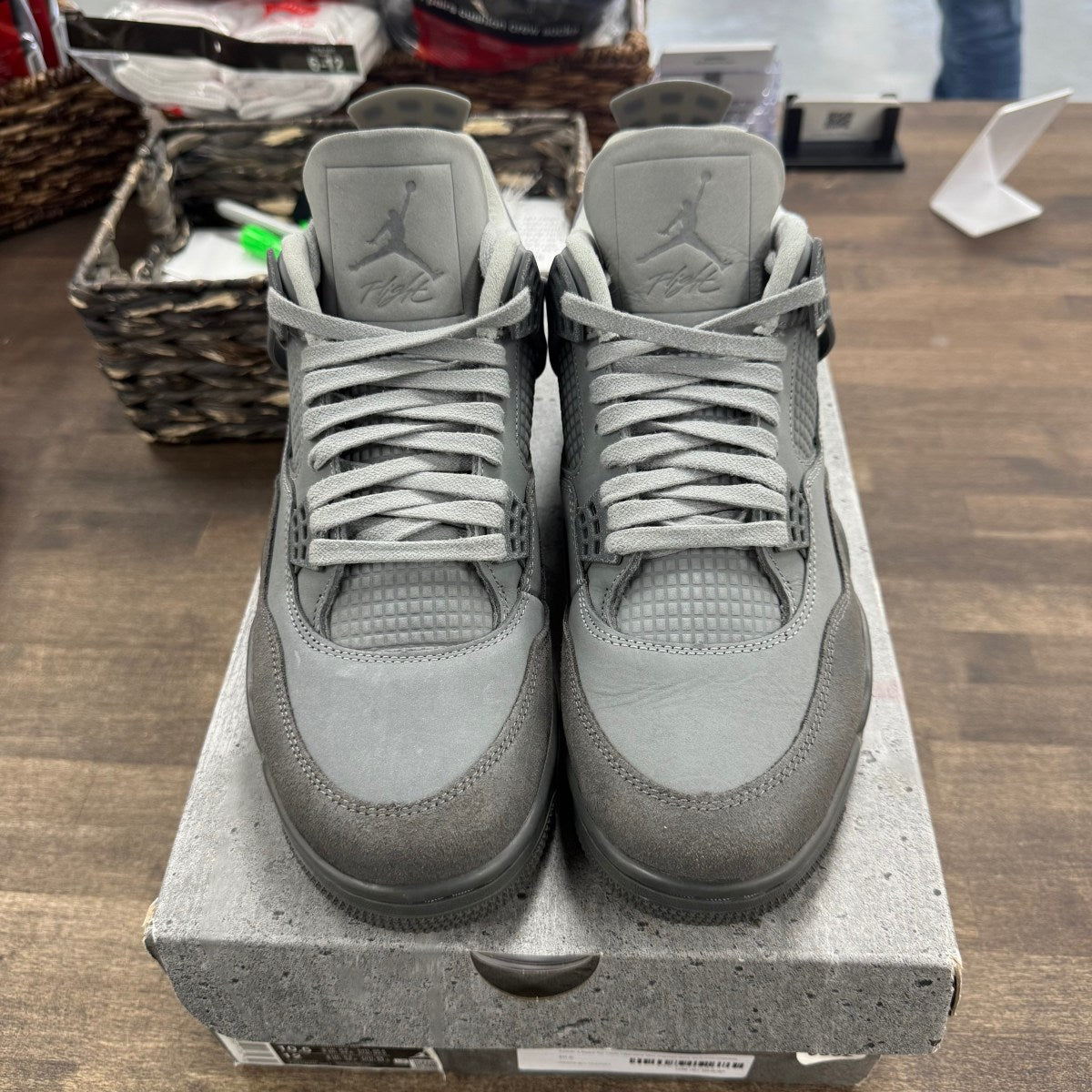 Jordan 4 Retro SE Paris Olympics Wet Cement - Image 3
