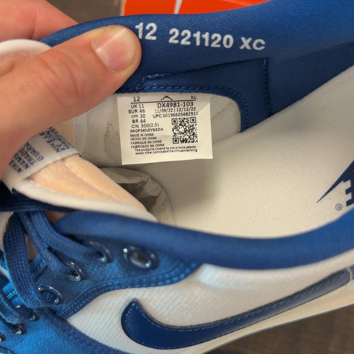 Jordan 1 Retro AJKO Low Kentucky Size 12 - aux