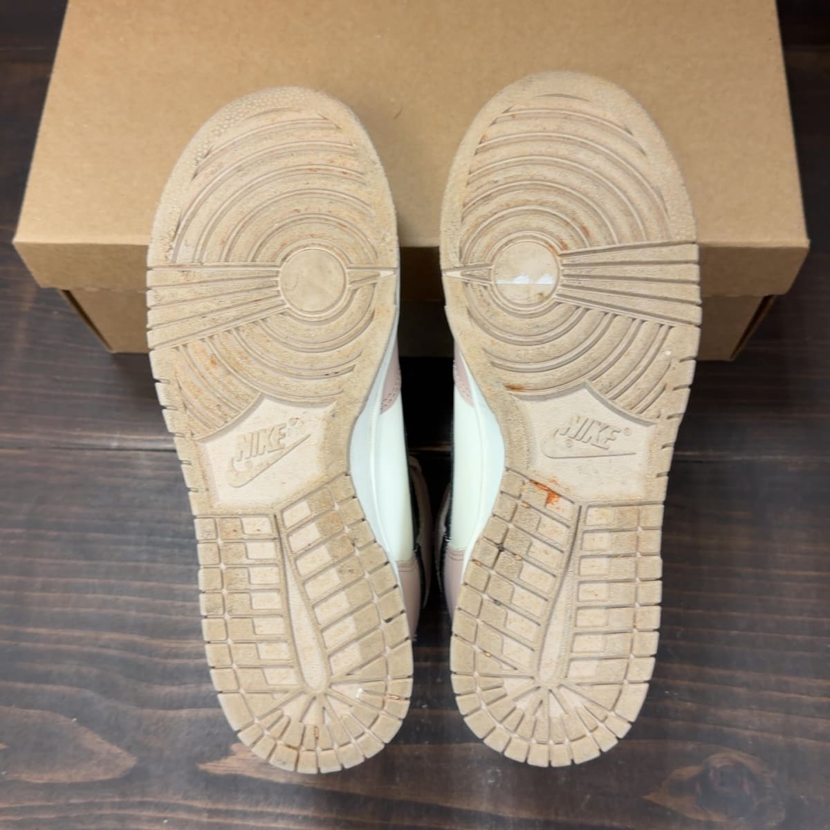 Nike Dunk High Fossil Stone (Women's) Size 8.5W (Pre-Owned) - aux
