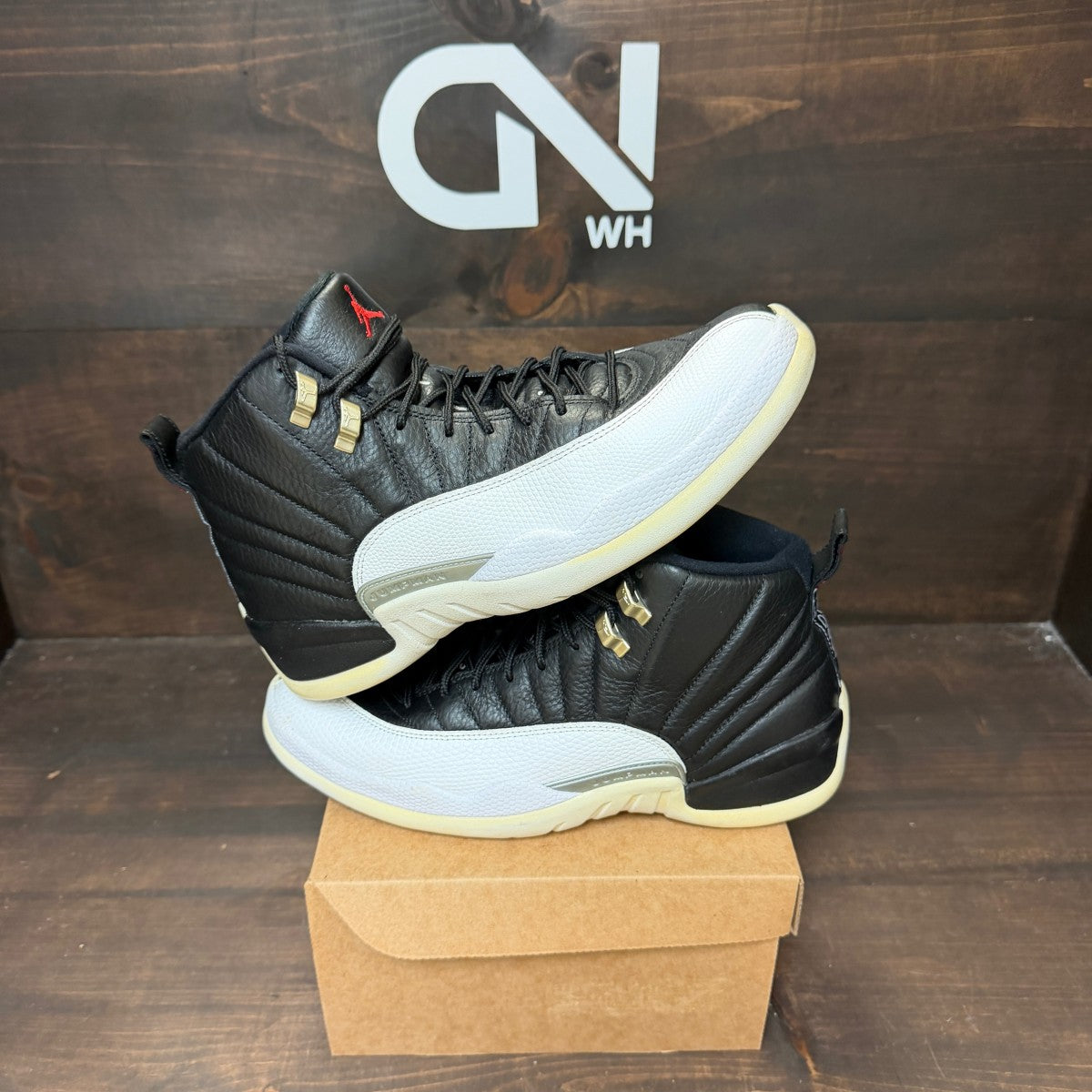 Jordan 12 Retro Playoffs (2022) Size 9.5 (Pre-Owned) - Image 1