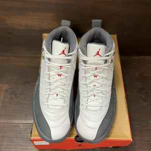 Jordan 12 Retro White Dark Grey Size 10 (Pre-Owned) - tag