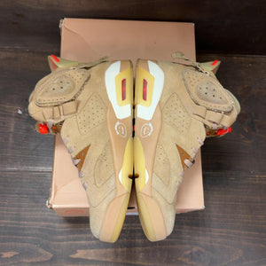 Jordan 6 Retro Travis Scott British Khaki Size 9 (Pre-Owned) - aux