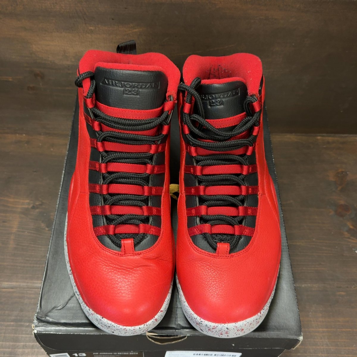 Jordan 10 Retro Bulls Over Broadway Size 13 (Pre-Owned) - tag