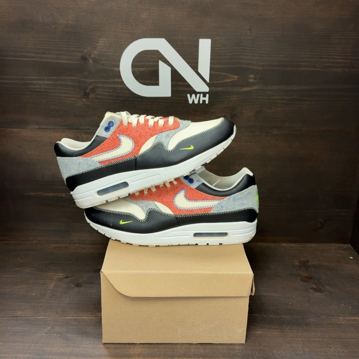 Nike Air Max 1 Recycled White Size 11 (Pre-Owned) - Image 1