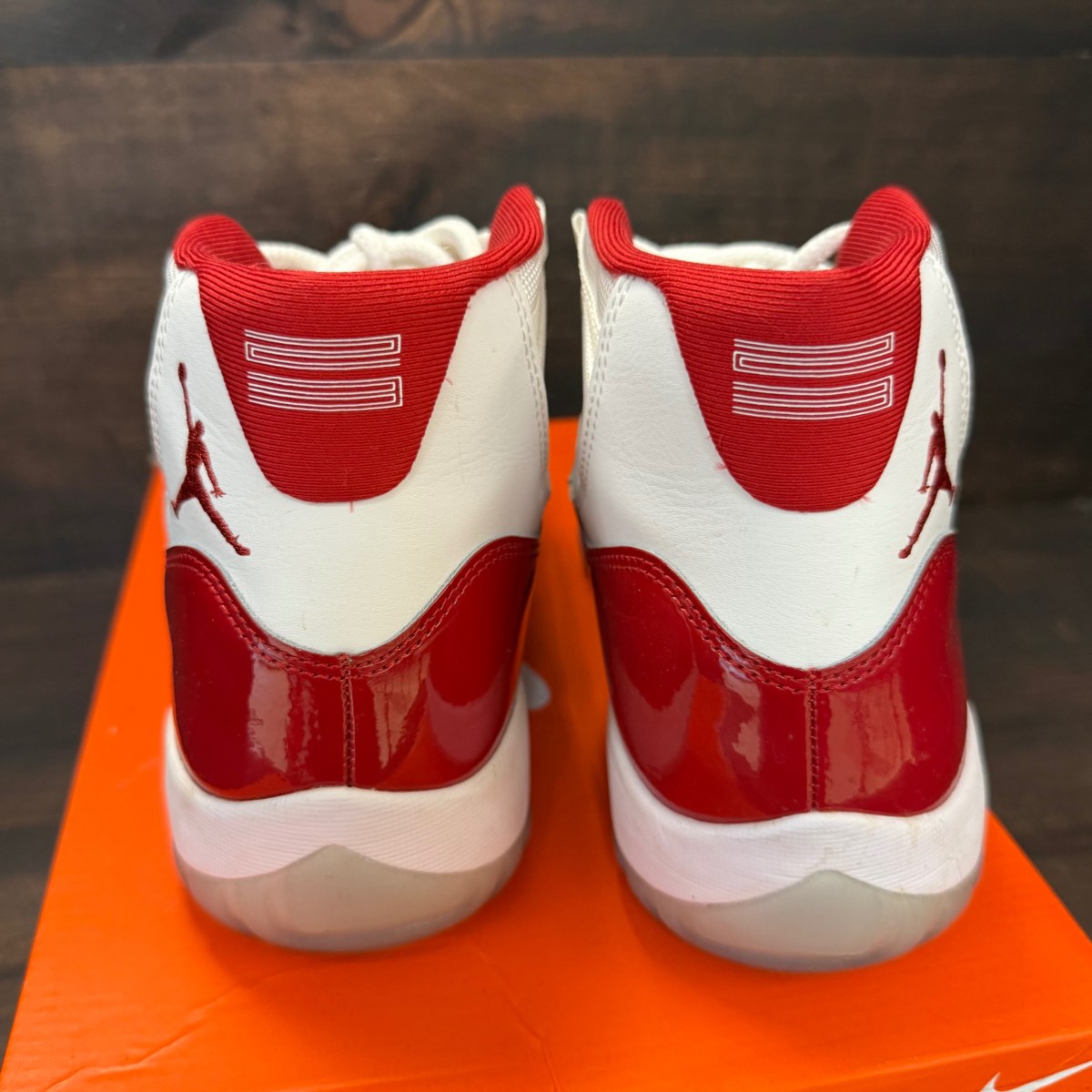 Jordan 11 Retro Cherry (2022) Size 9 (Pre-Owned) - Image 3
