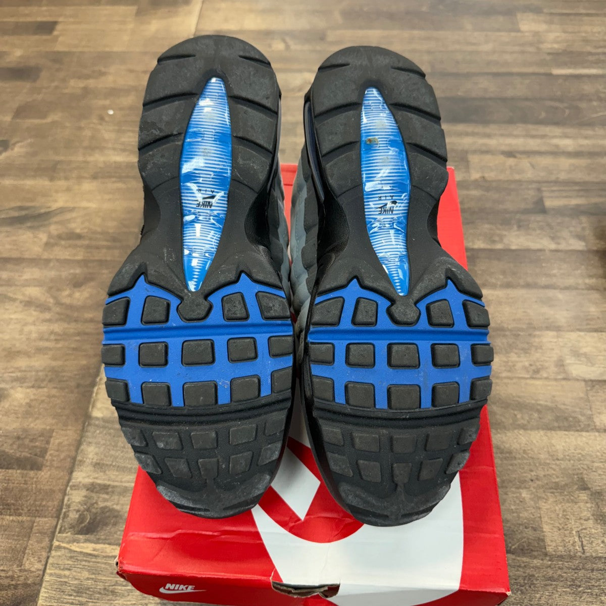 Nike Air Max 95 OG Big Bubble Blue Spark Size 12 (Pre-Owned) - Image 5