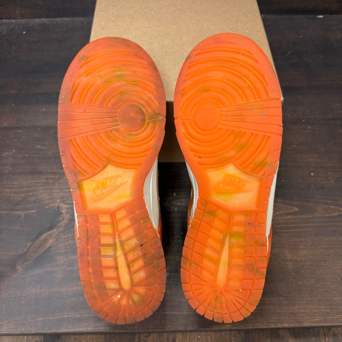 Nike Dunk Low Cracked Orange (Women's) Size 9W (Pre-Owned) - Image 6