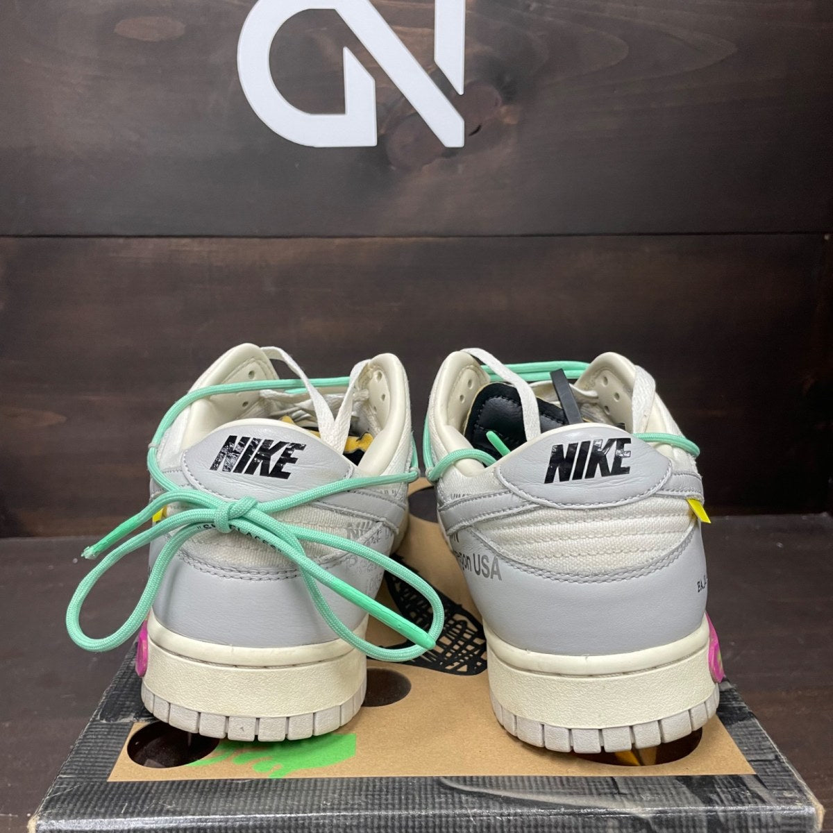 Nike Dunk Low Off-White Lot 4 - Image 3