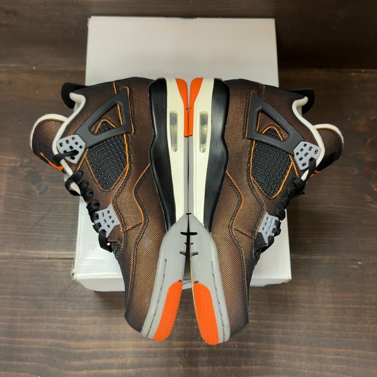 Jordan 4 Retro Starfish (Women's) Size 8W (Pre-Owned) - aux