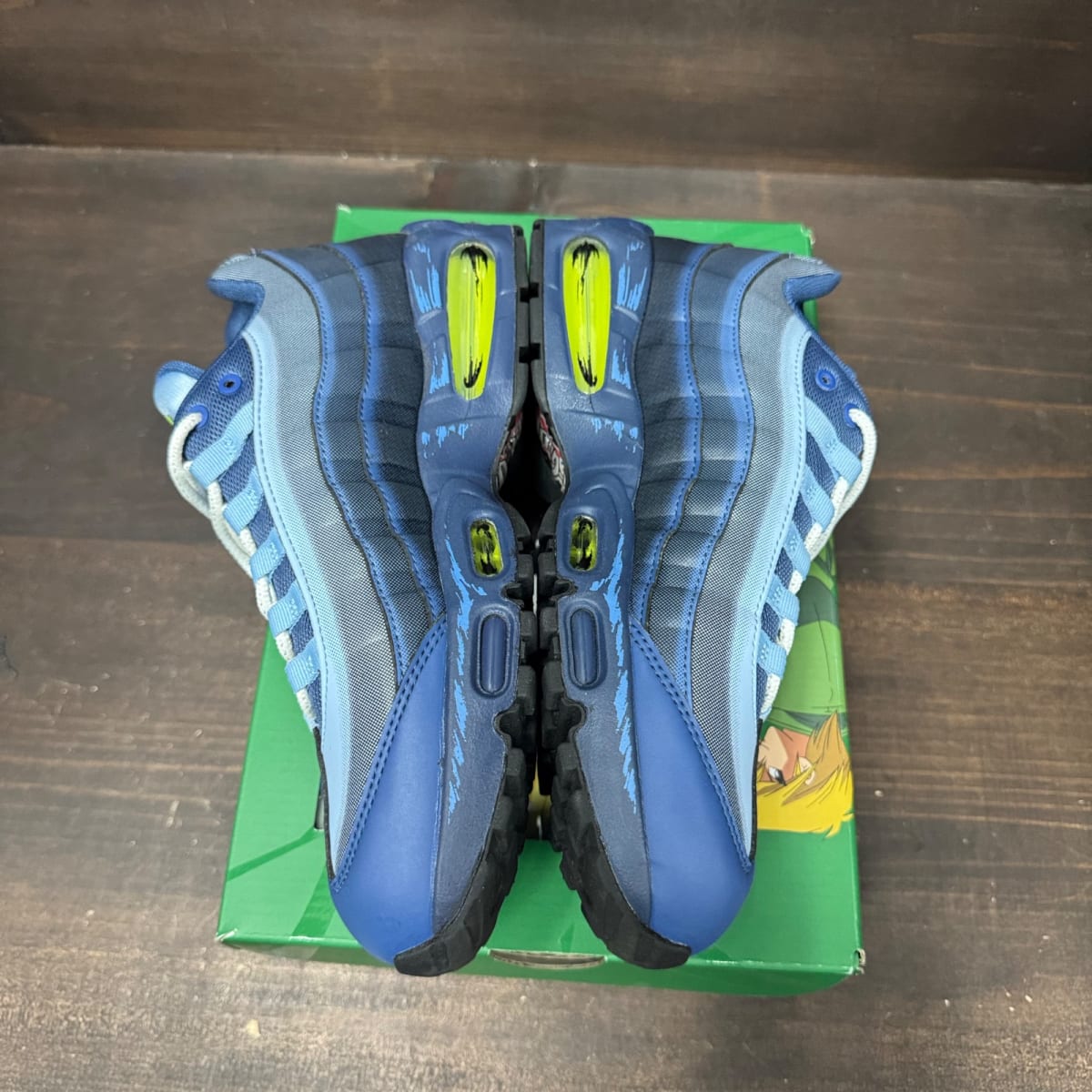 Nike Air Max Muscle 95 Yu-Gi-Oh! Joey (without Promo Card) Size 9.5 (Pre-Owned) - tag