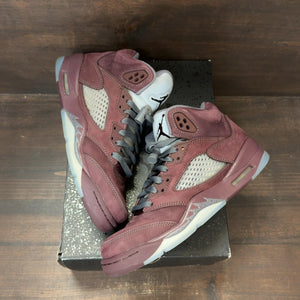 Jordan 5 Retro Burgundy (2023) (GS) Size 6Y (Pre-Owned) - back