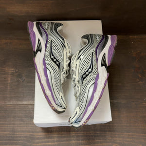 Saucony ProGrid Omni 9 White Black Silver Purple Size 9.5 (Pre-Owned) - back