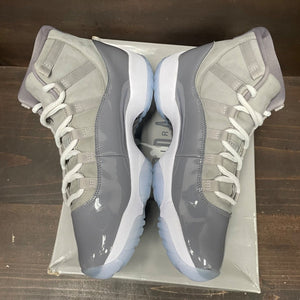 Jordan 11 Retro Cool Grey (2021) Size 12.5 (Pre-Owned) - box