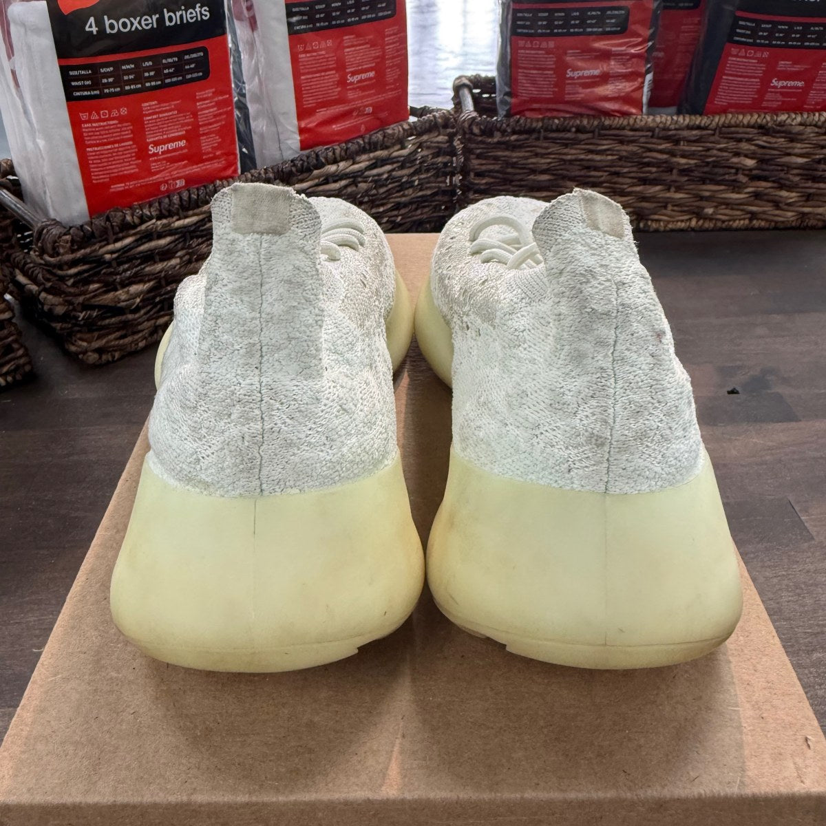 adidas Yeezy Boost 380 Calcite Glow Size 7.5 (Pre-Owned) - Image 4