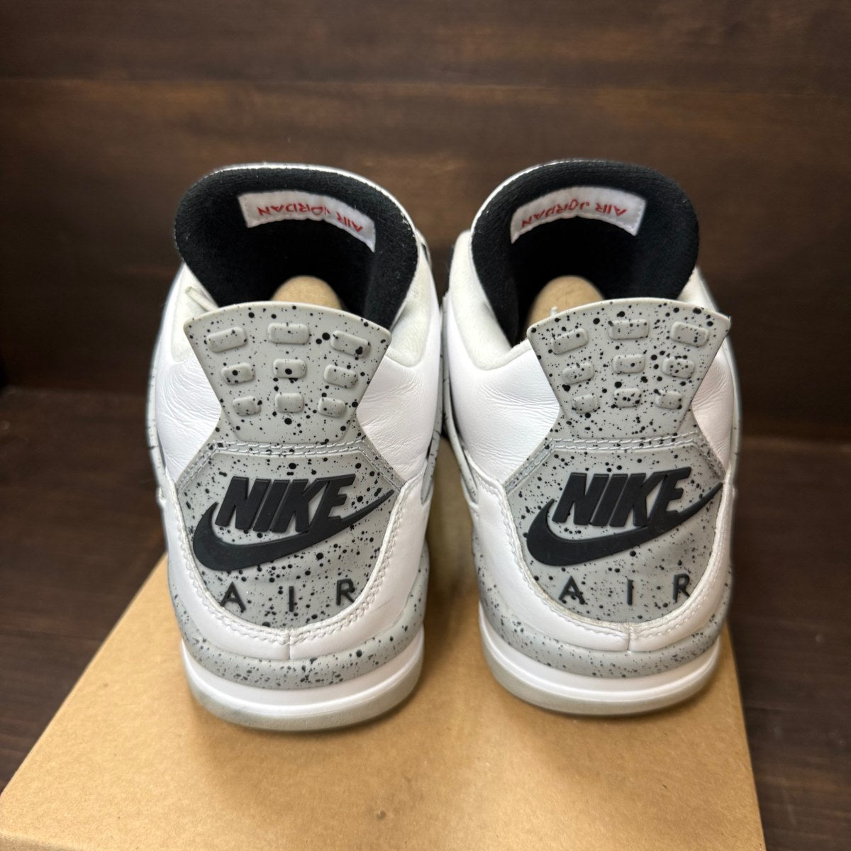 Jordan 4 Retro White Cement (2016) Size 11 (Pre-Owned) - Image 3