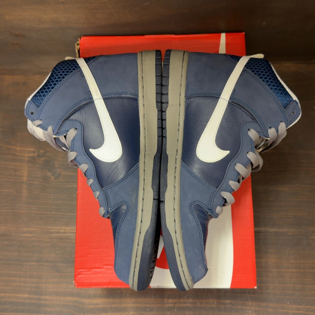 Nike Dunk High Championship Navy Size 9.5 (Pre-Owned) - aux