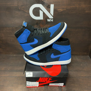 Jordan 1 Retro High Flyknit Royal Size 13 (Pre-Owned) - front