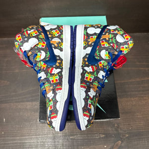 Nike SB Dunk High Concepts Ugly Christmas Sweater (2017) Size 11.5 - side