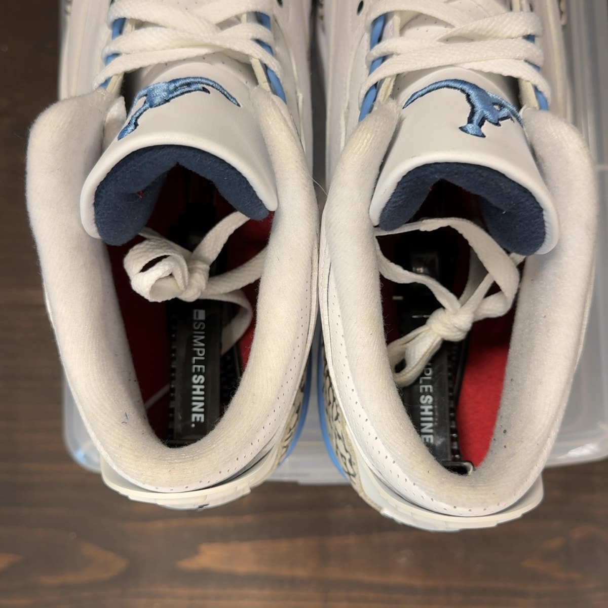 Jordan 3 Retro UNC (2020) Size 11 (Pre-Owned) - aux