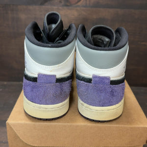 Jordan 1 Mid SE Purple Size 7.5 (Pre-Owned) - aux