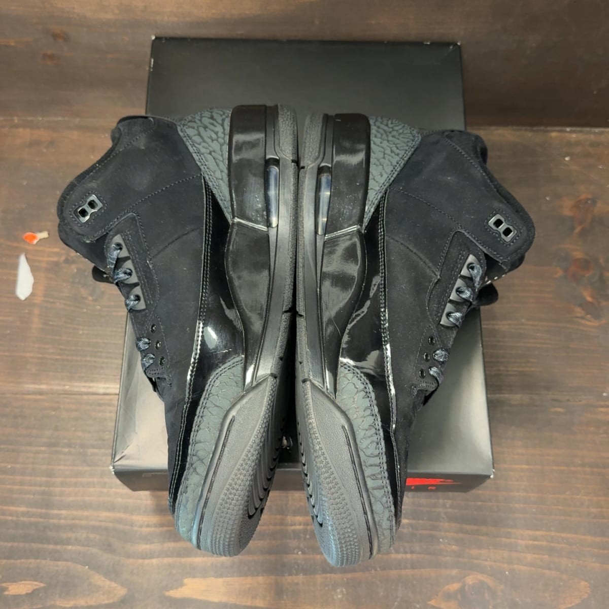 Jordan 3 Retro Black Cat (2025) Size 12 (Pre-Owned) - aux