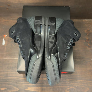 Jordan 3 Retro Black Cat (2025) Size 12 (Pre-Owned) - aux