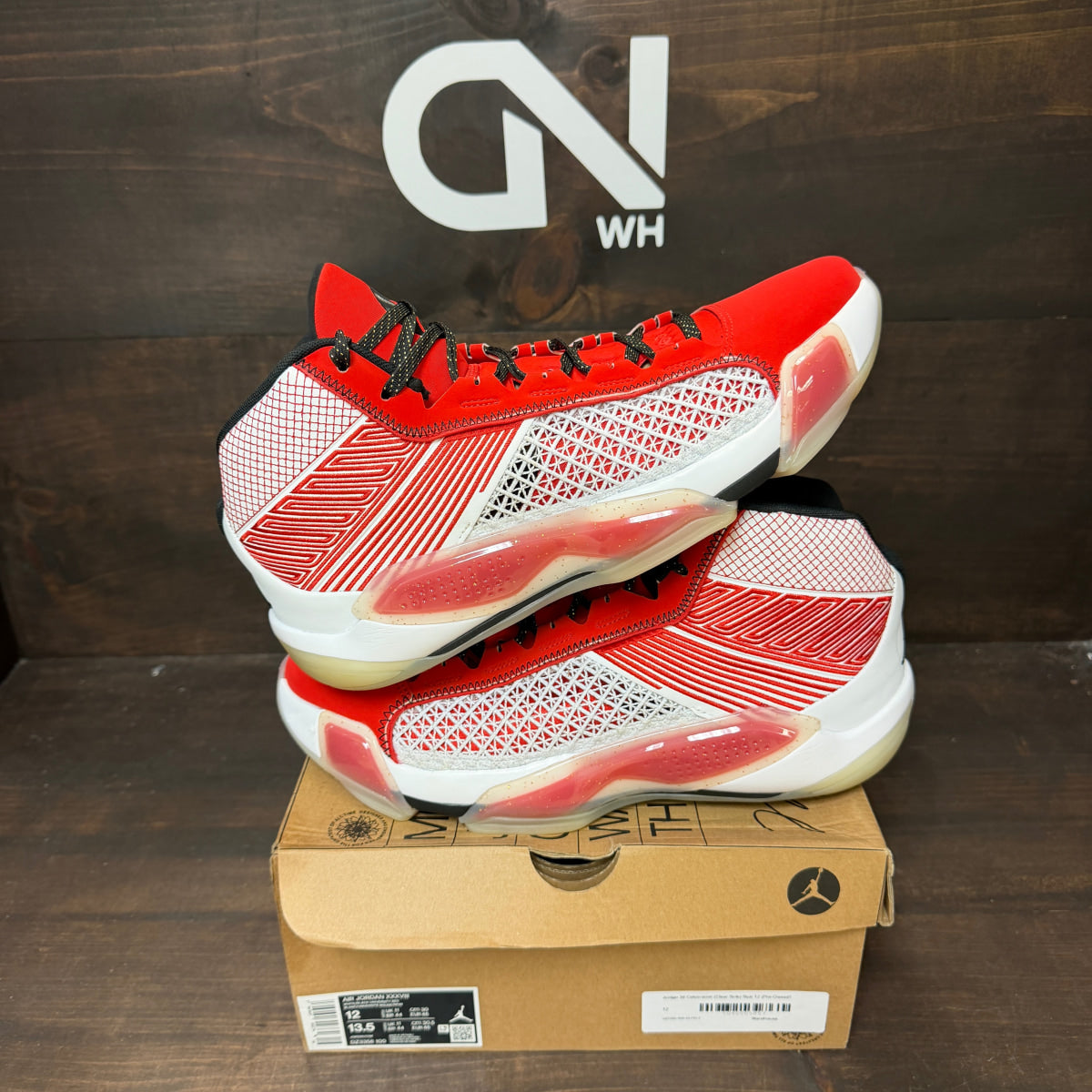 Jordan 38 Celebration (Clear Sole) - Image 1