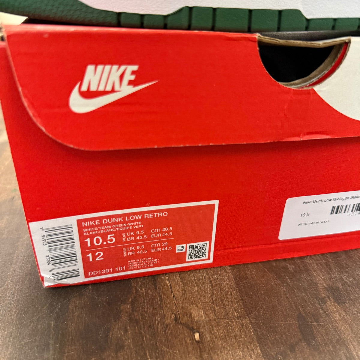 Nike Dunk Low Michigan State - Image 7
