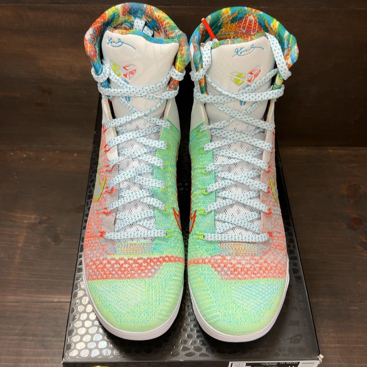 Nike Kobe 9 Elite Protro What The (2025) Size 9.5 (Pre-Owned) - tag