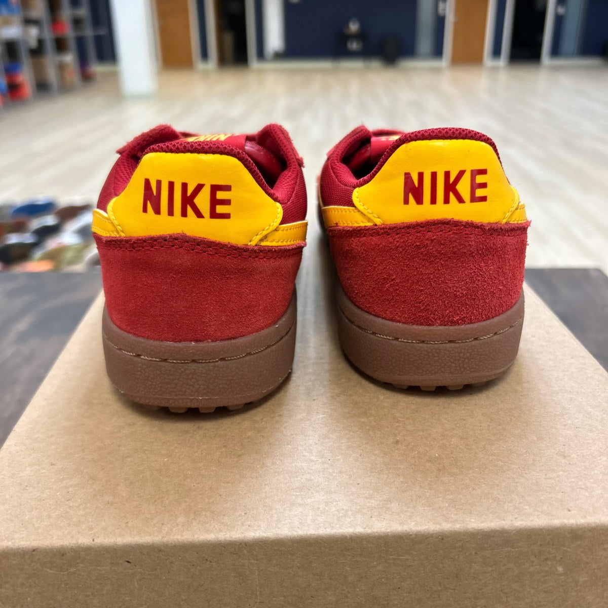 Nike Field General Gym Red Gum Medium Brown Team Gold (GS) Size 6Y (Pre-Owned) - Image 8