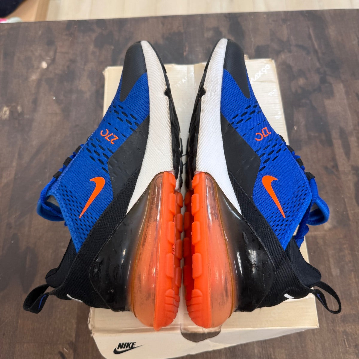 Nike Air Max 270 Racer Blue Size 10 (Pre-Owned) - Image 3