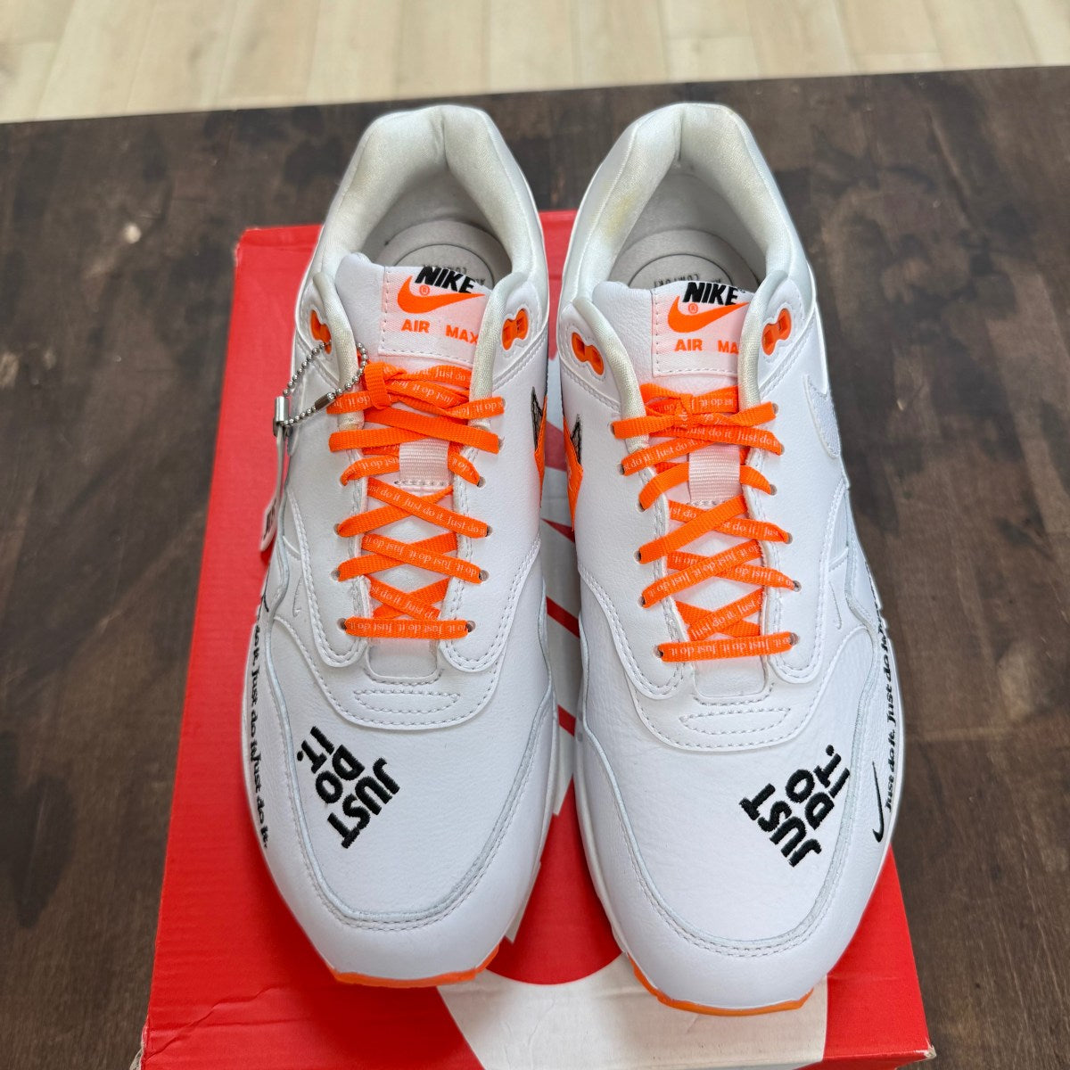 Nike Air Max 1 Just Do It White (Women's) - Image 2