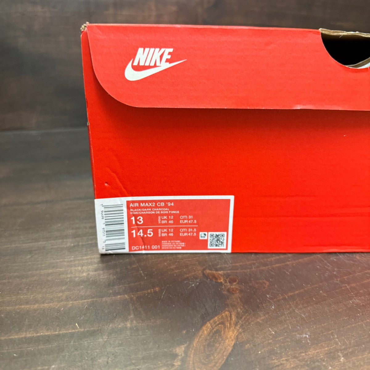 Nike Air Max 2 CB '94 Triple Black - Image 7